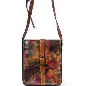 Patricia Nash Multicolor Floral Crossbody Bag